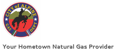 City of Alpine Gas Dept&nbsp;Your Hometown Natural Gas Provider